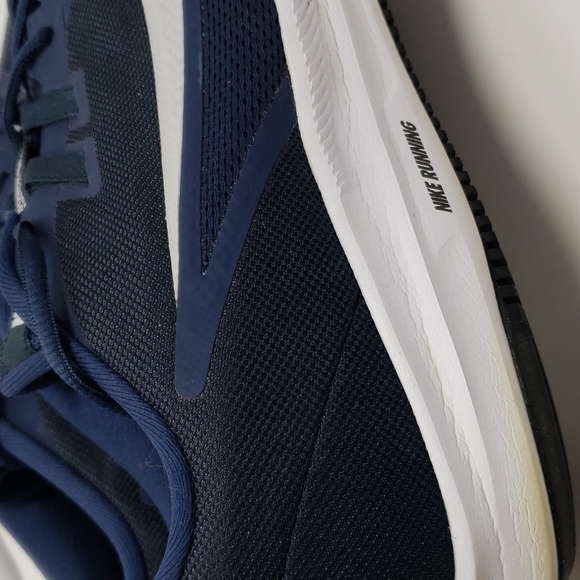 Nike Downshifter 9 Men's Size 14 AR4946-400 Navy Blue Running Shoes Like New - Picture 9 of 11